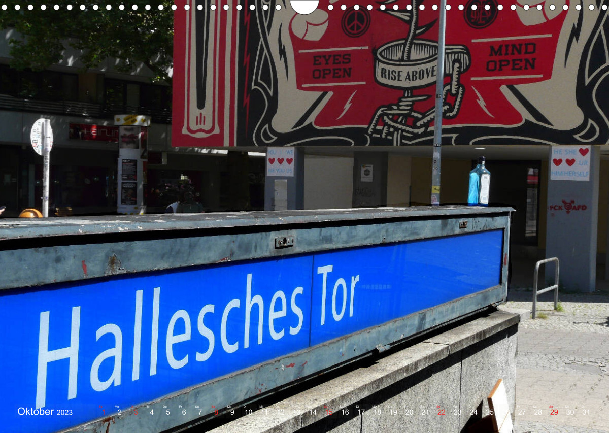 Berlin en détail (Wandkalender 2023 DIN A3 quer)