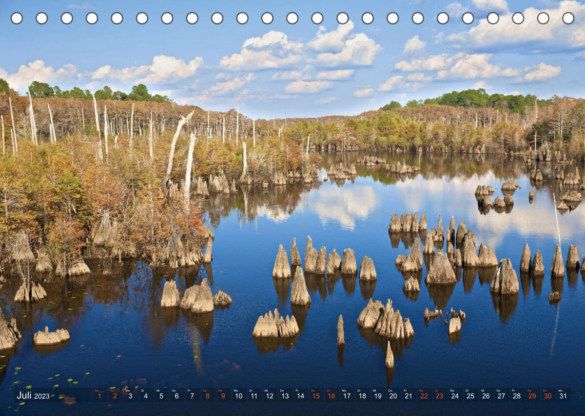 GEOclick calendar: Florida (Tischkalender 2023 DIN A5 quer)