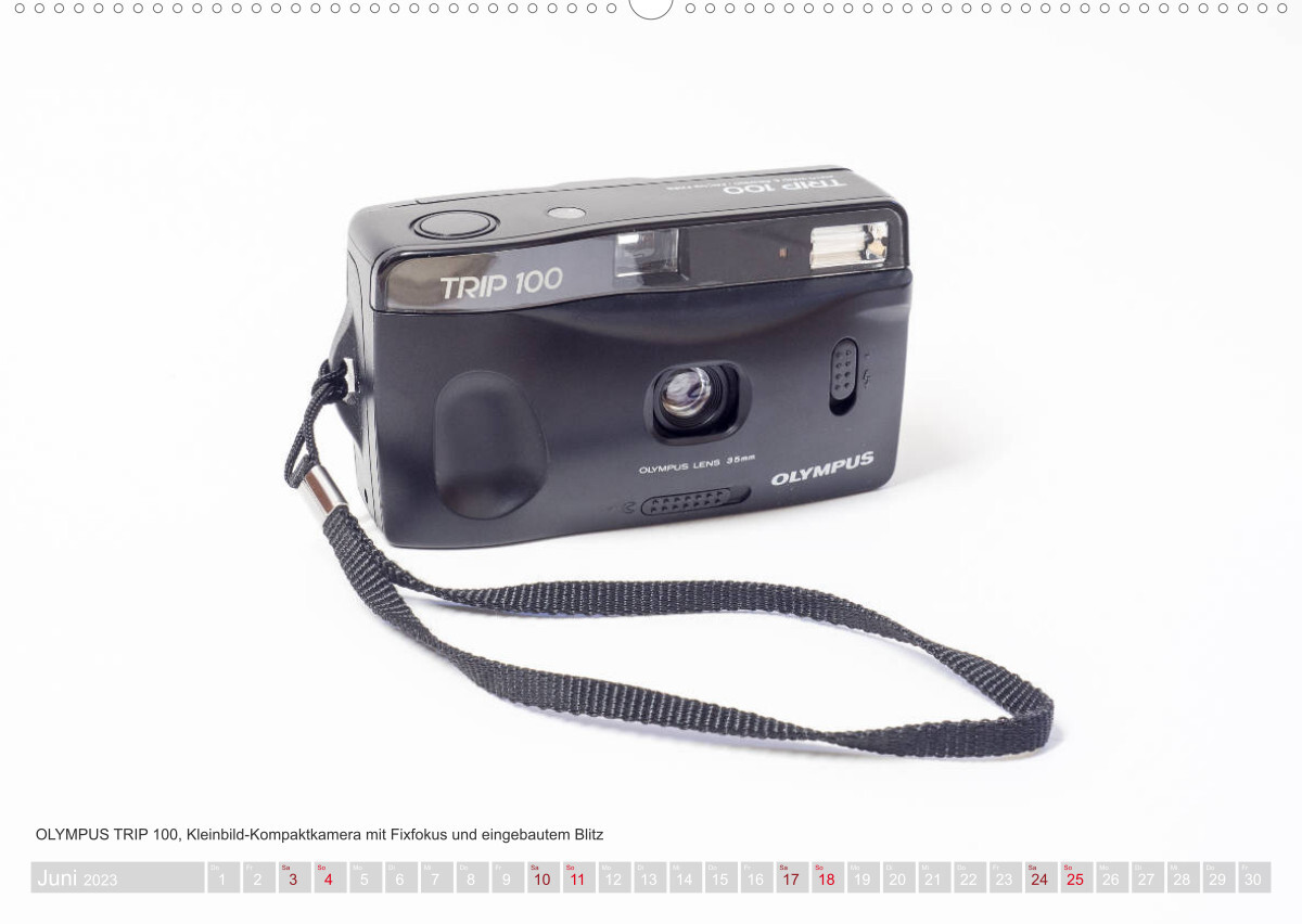 Alte und nicht ganz so alte Fotoapparate (Wandkalender 2023 DIN A2 quer)