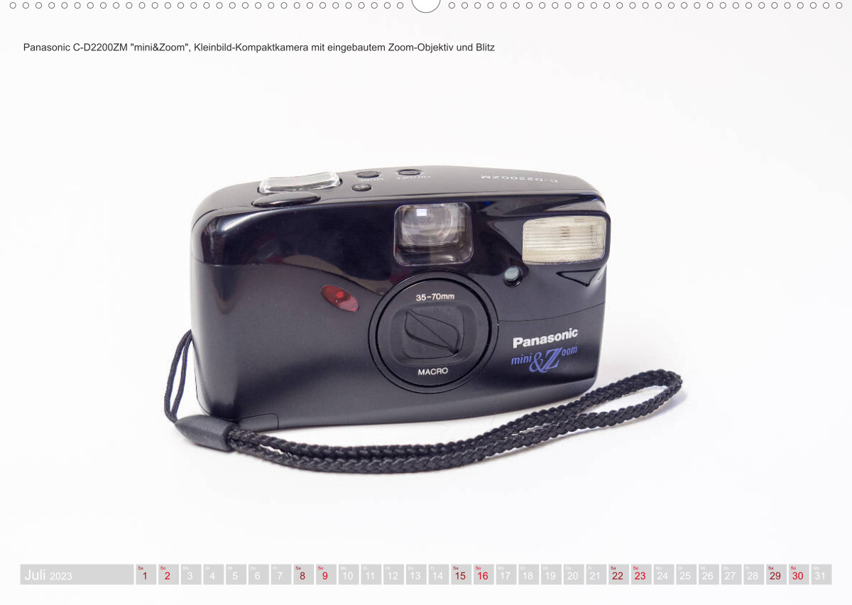 Alte und nicht ganz so alte Fotoapparate (Wandkalender 2023 DIN A2 quer)
