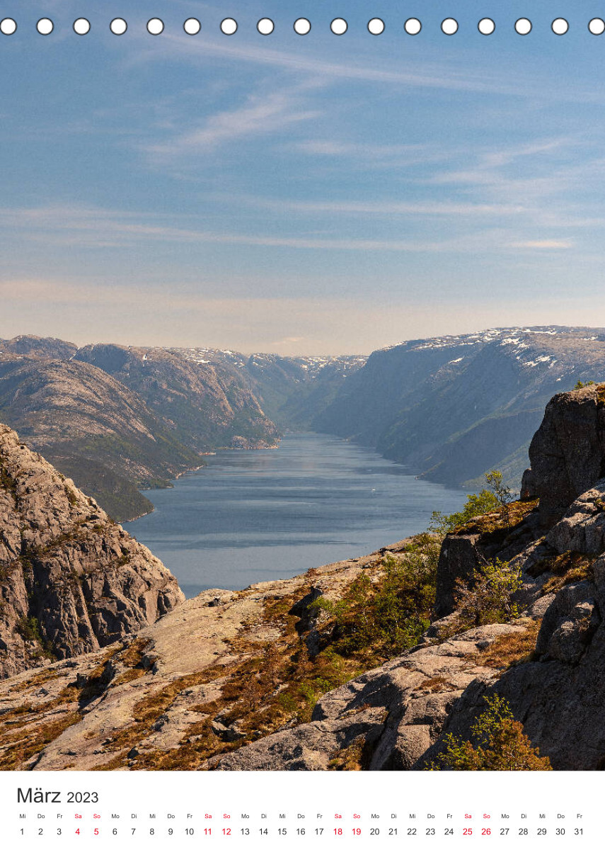 Norwegen - Perle des Nordens (Tischkalender 2023 DIN A5 hoch)