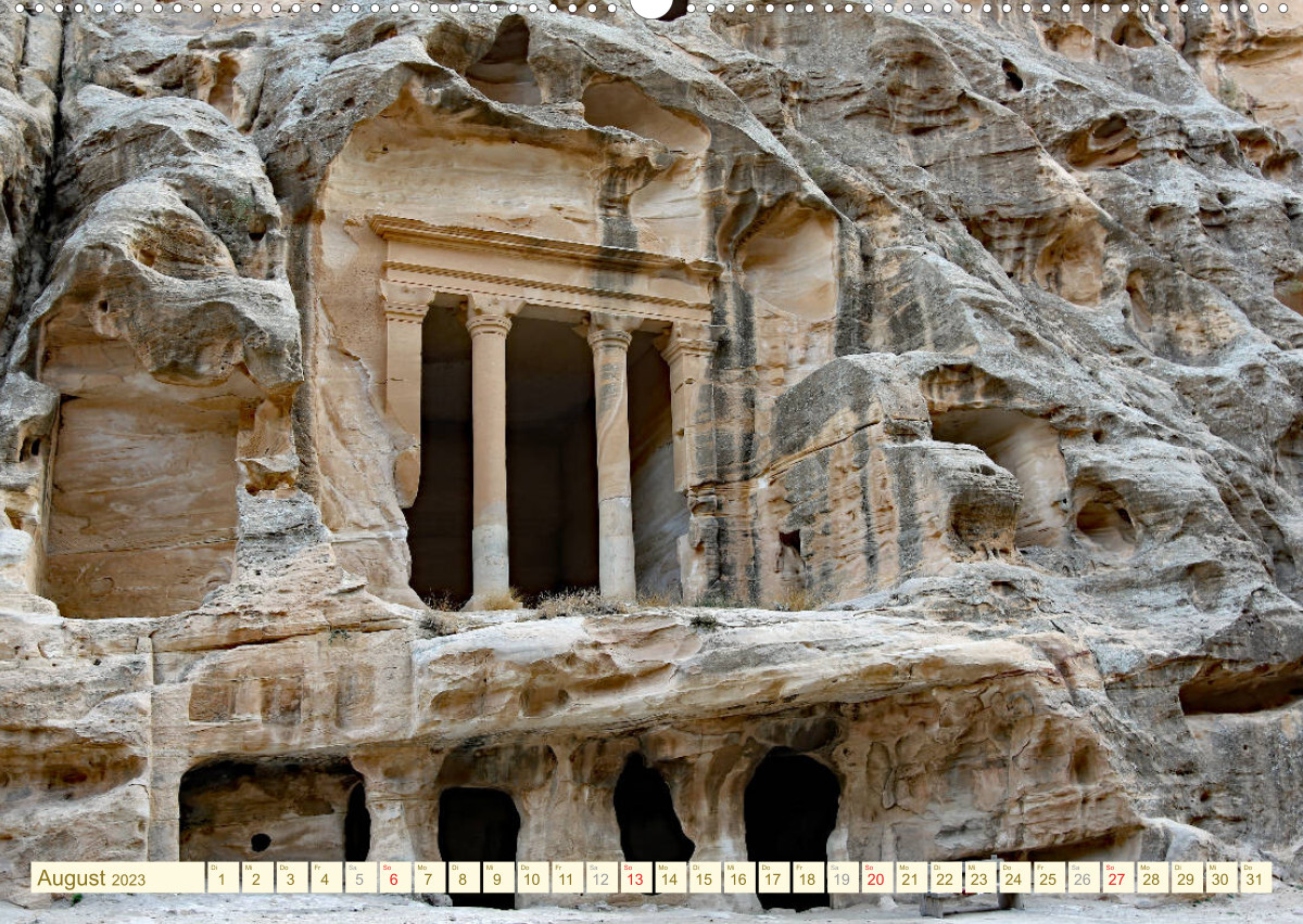 Urlaub in JORDANIEN (Wandkalender 2023 DIN A2 quer)