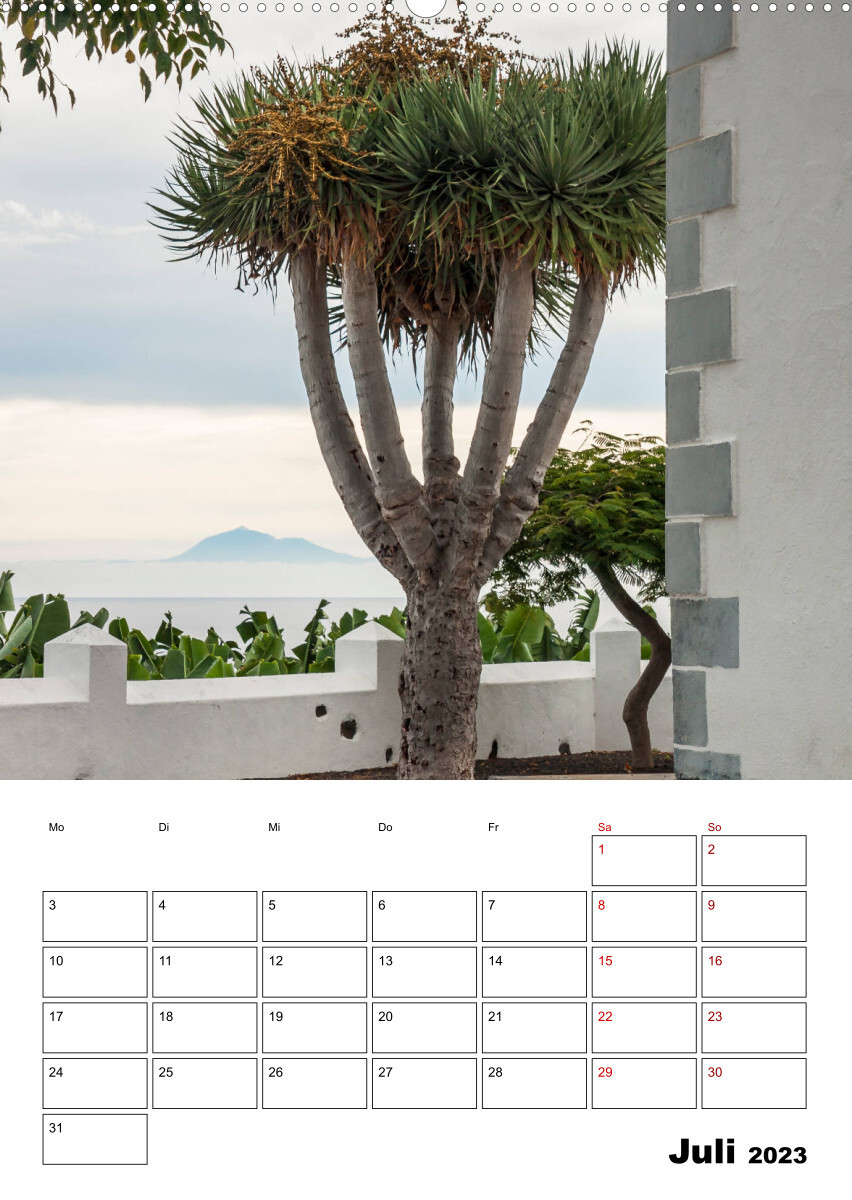 Wanderparadies La Palma (Premium, hochwertiger DIN A2 Wandkalender 2023, Kunstdruck in Hochglanz)