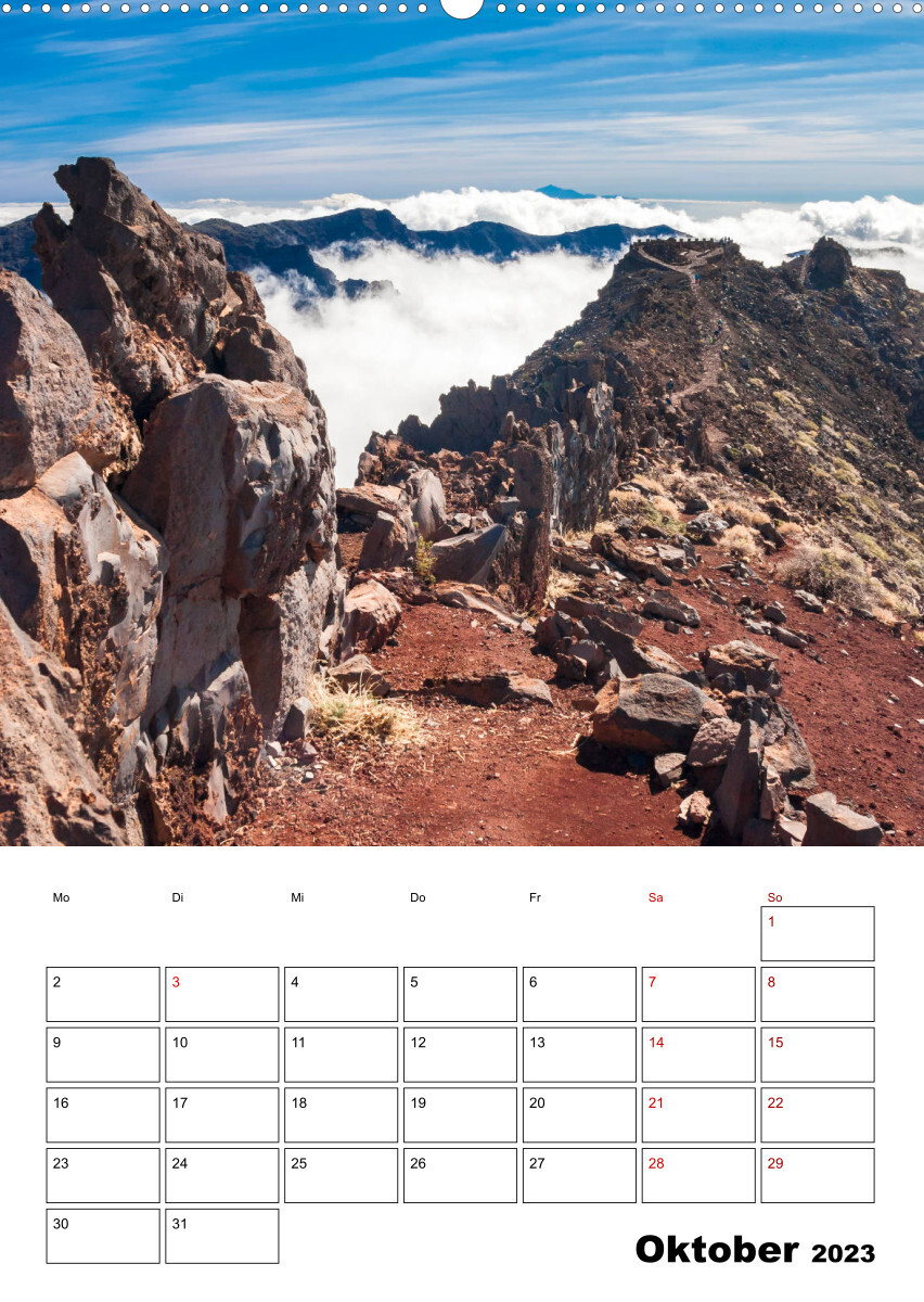 Wanderparadies La Palma (Premium, hochwertiger DIN A2 Wandkalender 2023, Kunstdruck in Hochglanz)