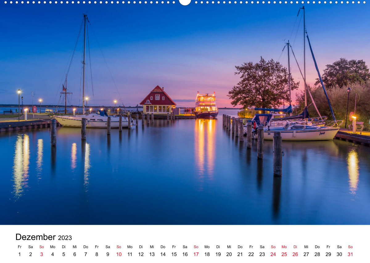 Fischland-Darß - Stimmungsvolle Augenblicke (Premium, hochwertiger DIN A2 Wandkalender 2023, Kunstdruck in Hochglanz)