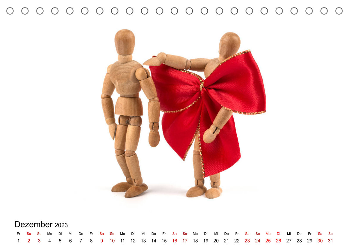 Und immer wieder mit Liebe (Tischkalender 2023 DIN A5 quer)