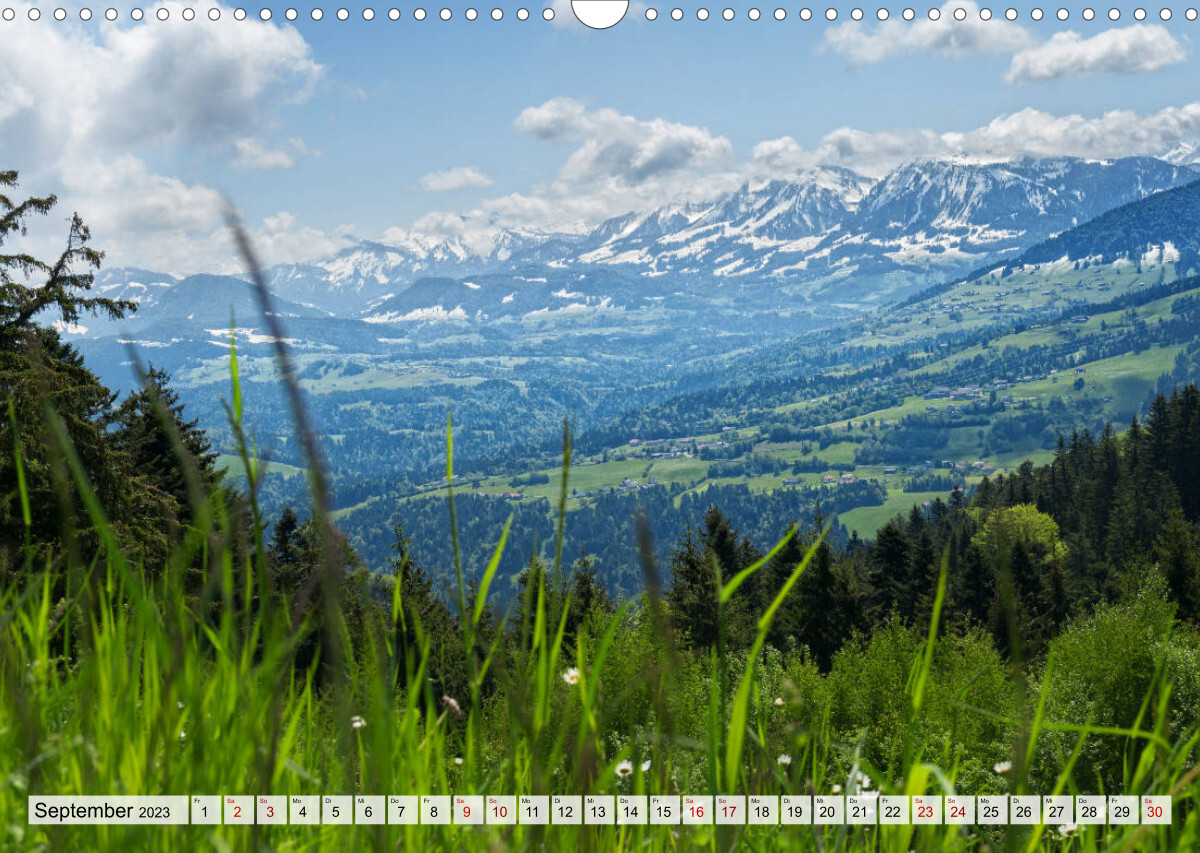 Am Bodensee entlang (Wandkalender 2023 DIN A3 quer)
