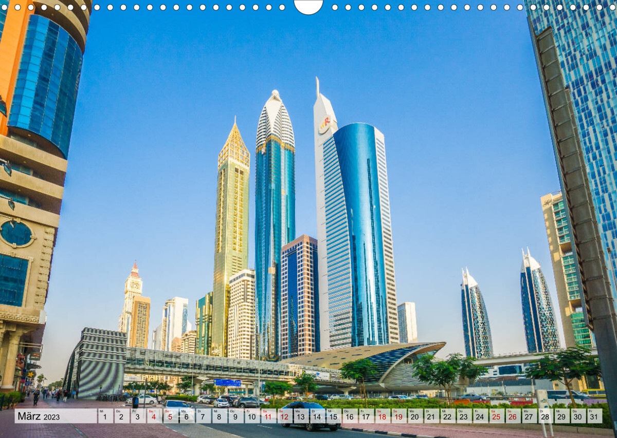 Dubai - Traumstadt der Scheichs (Wandkalender 2023 DIN A3 quer)