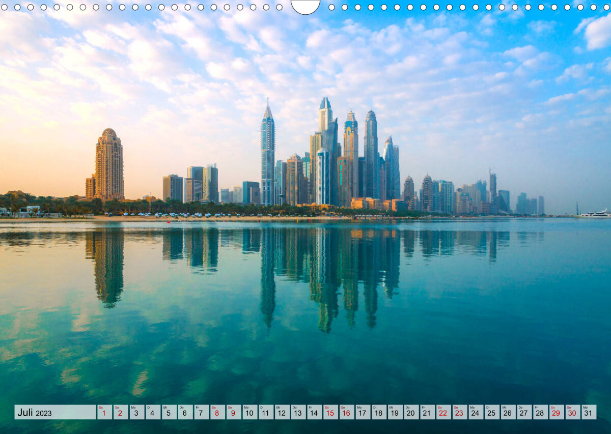 Dubai - Traumstadt der Scheichs (Wandkalender 2023 DIN A3 quer)