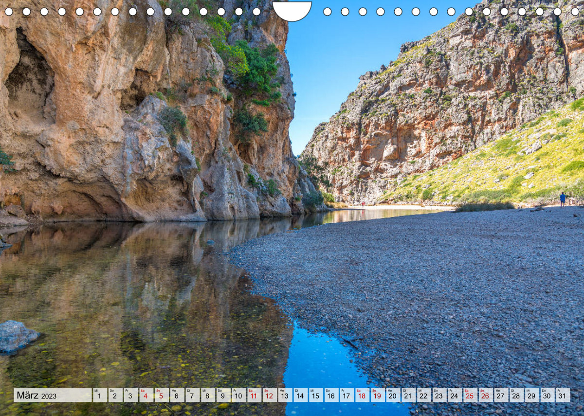 Torrent de Pareis - Mallorca (Wandkalender 2023 DIN A4 quer)
