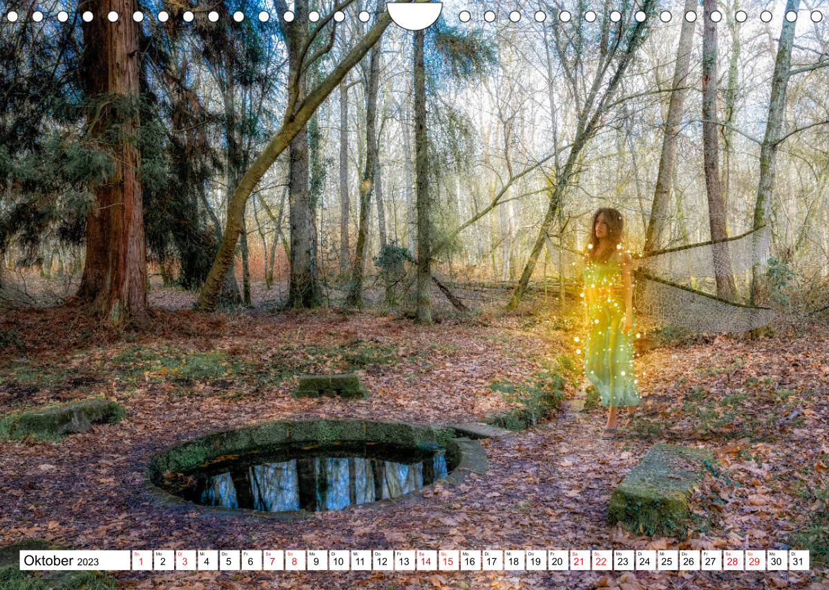 Naturgeister Die Grünen Feen (Wandkalender 2023 DIN A4 quer)