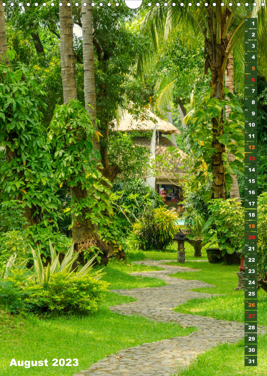 Exotisches Bali (Wandkalender 2023 DIN A3 hoch)