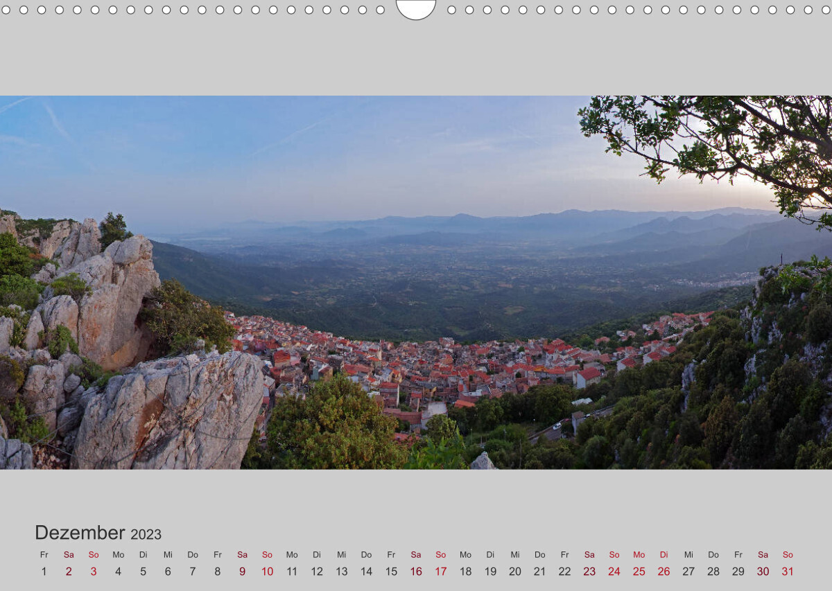 Sardinien - Landschaften (Wandkalender 2023 DIN A3 quer)