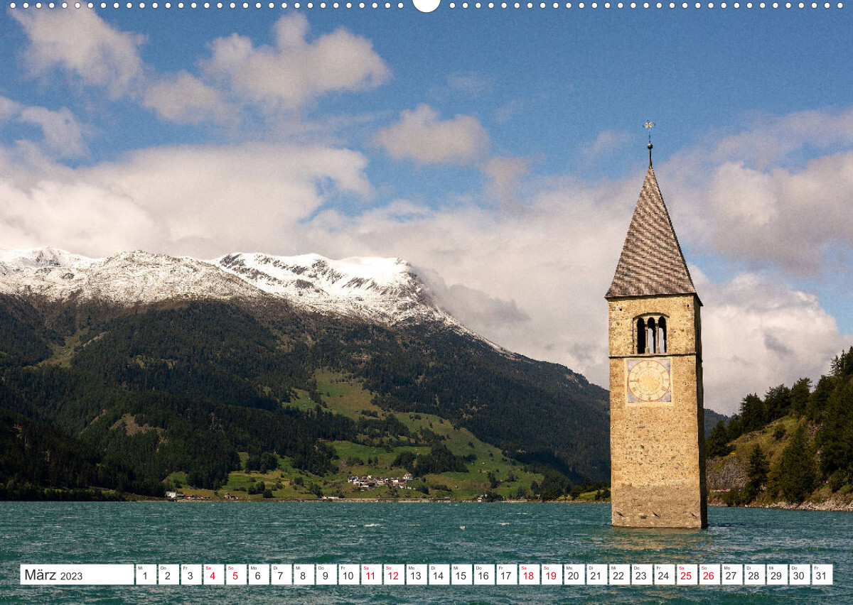 Zauberhaftes Südtirol (Premium, hochwertiger DIN A2 Wandkalender 2023, Kunstdruck in Hochglanz)