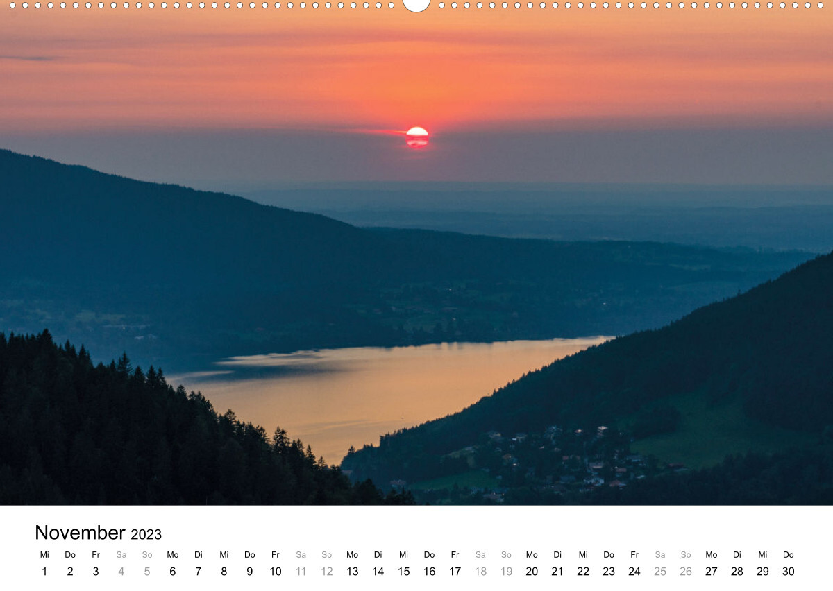 Deutschland - Bei Tag und Nacht (Wandkalender 2023 DIN A2 quer)