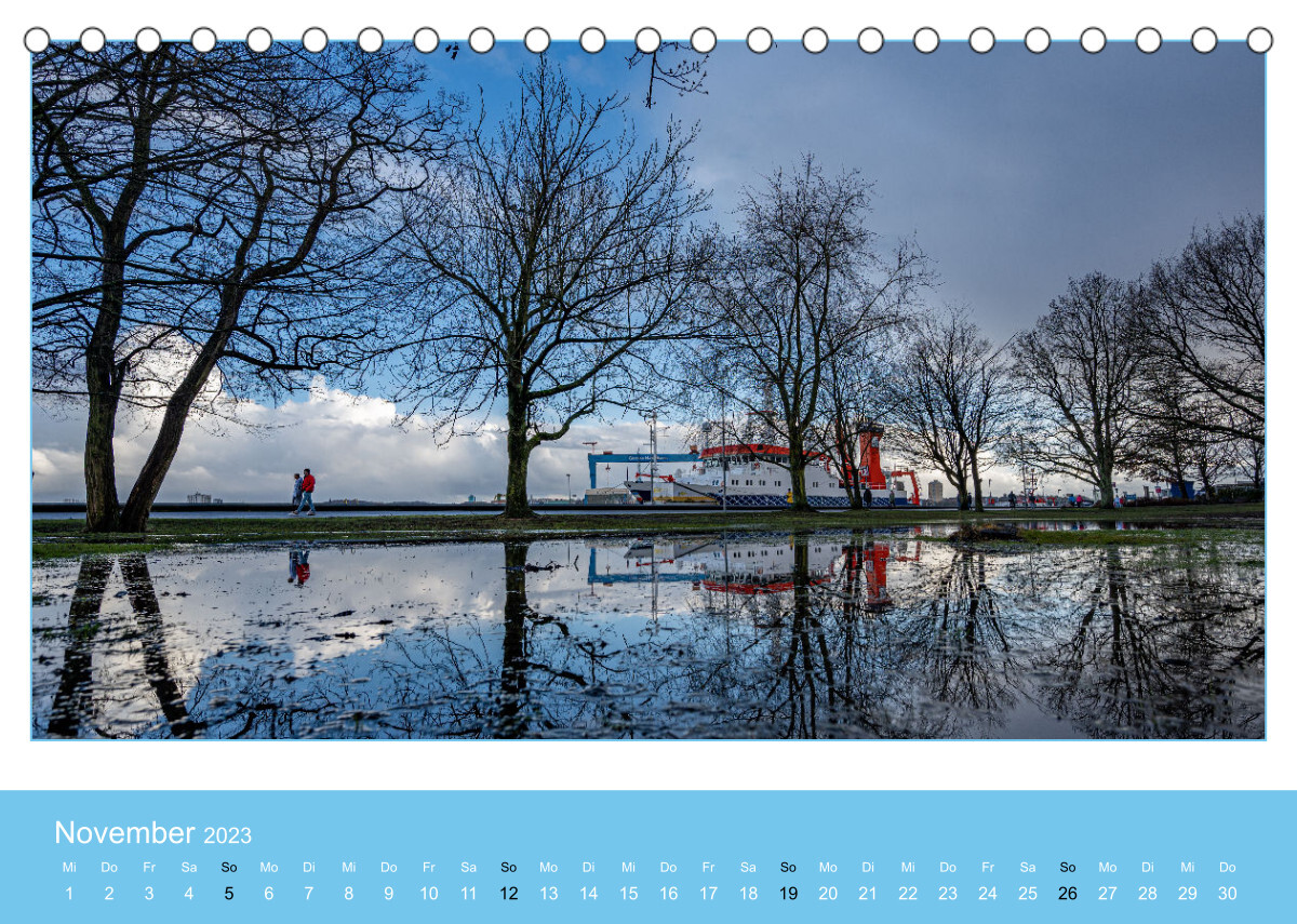 Kiel (Tischkalender 2023 DIN A5 quer)