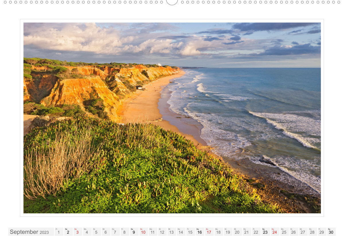 Algarve - Küstenlandschaften (Wandkalender 2023 DIN A2 quer)