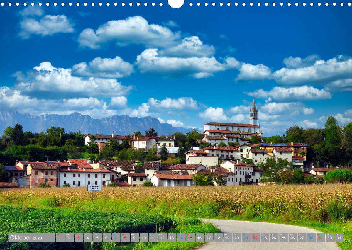 Friaul, Berge und Meer (Wandkalender 2023 DIN A3 quer)