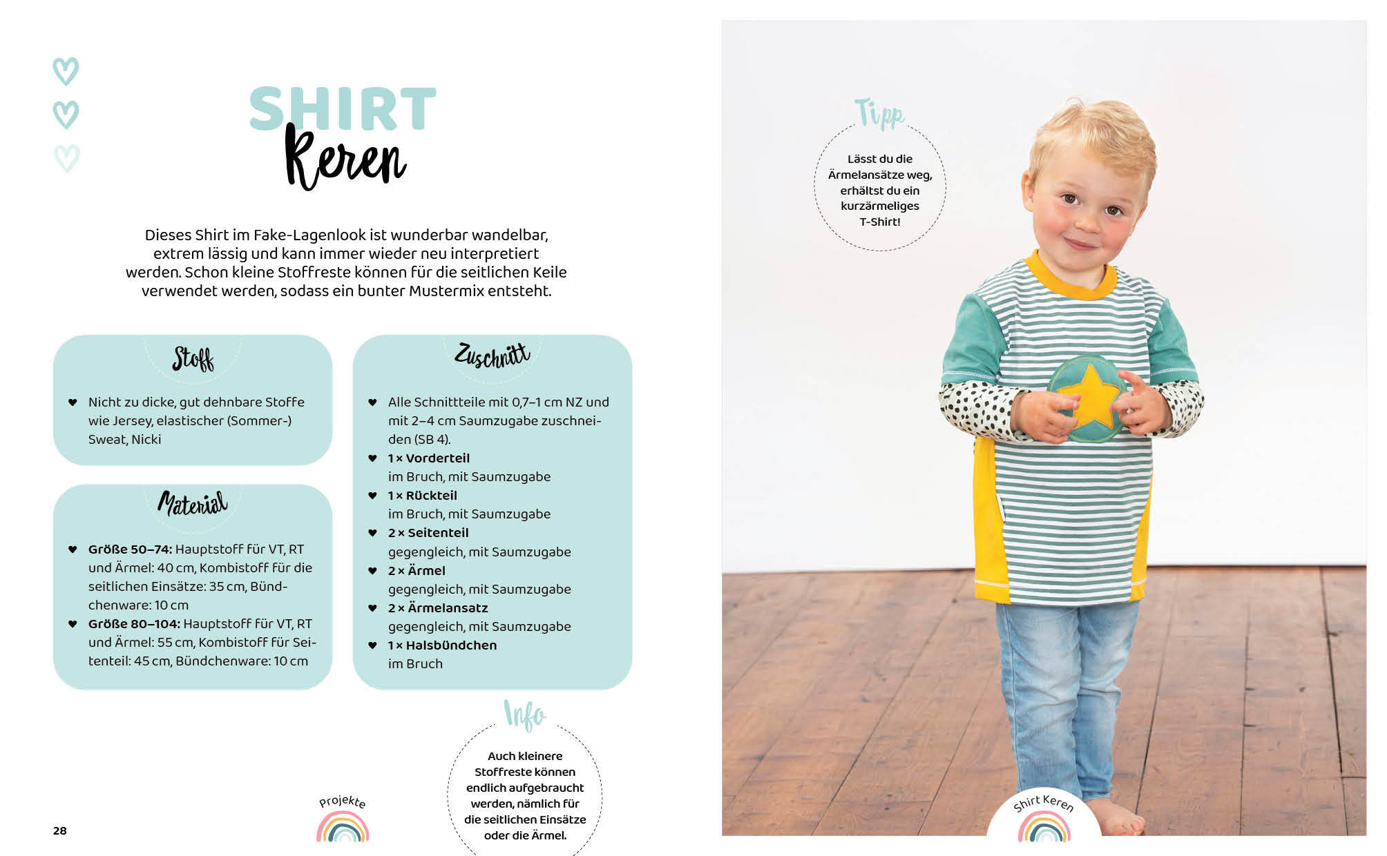 Nähen super easy  Kleidung für Babys und Kids
