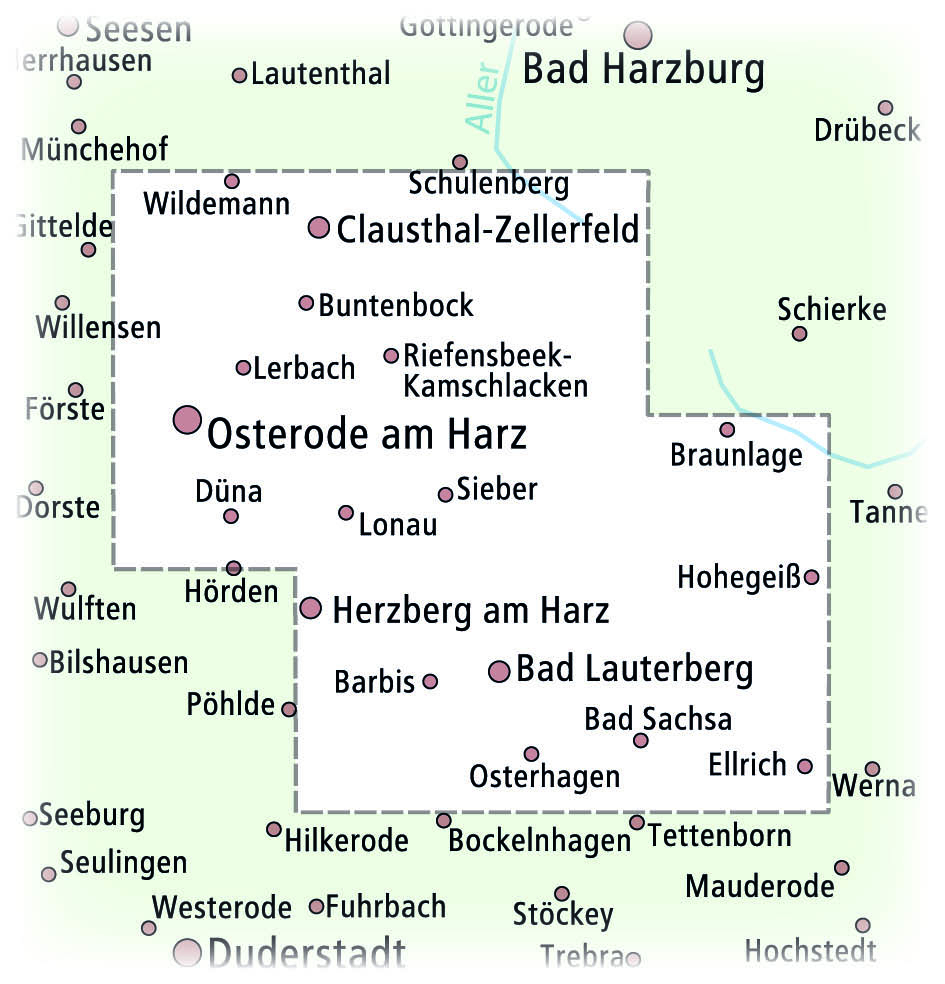 Harzer BaudenSteig, Bad Lauterberg, Bad Sachsa, Herzberg, Osterode, Bad Grund