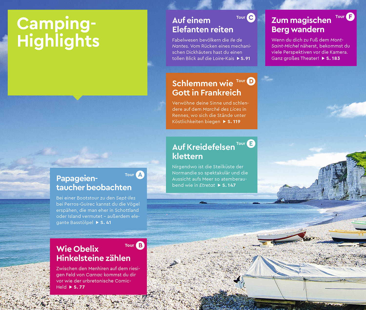 MARCO POLO Camper Guide Bretagne &amp; Normandie