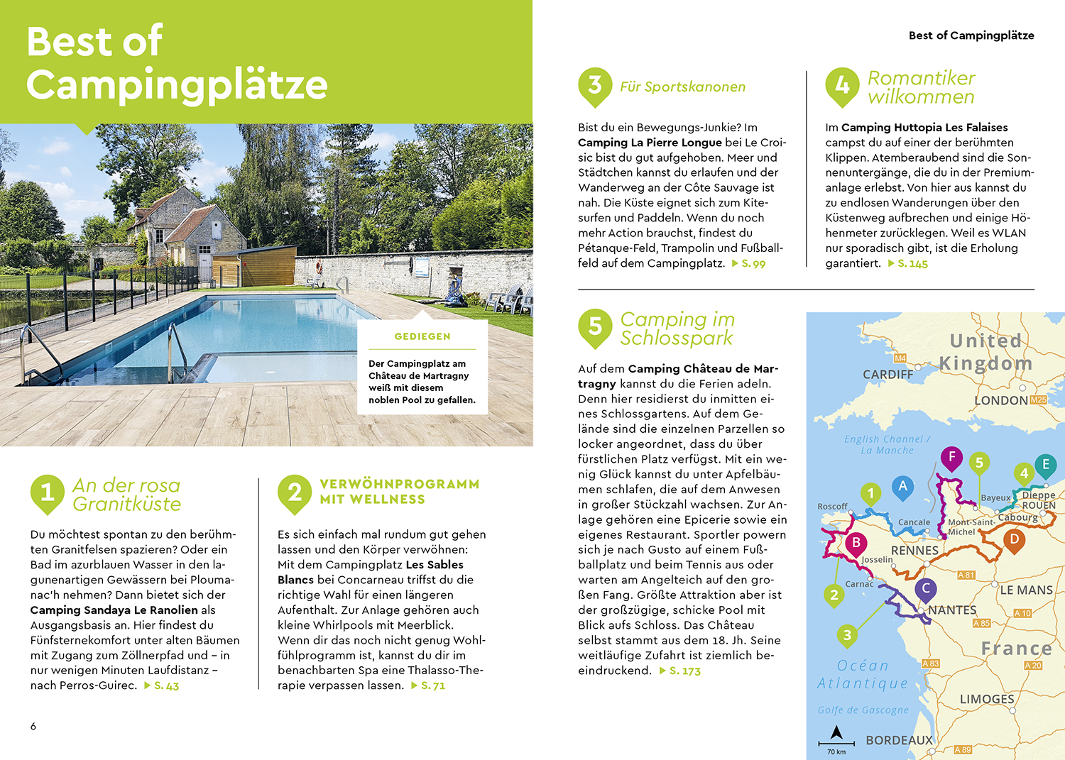 MARCO POLO Camper Guide Bretagne &amp; Normandie