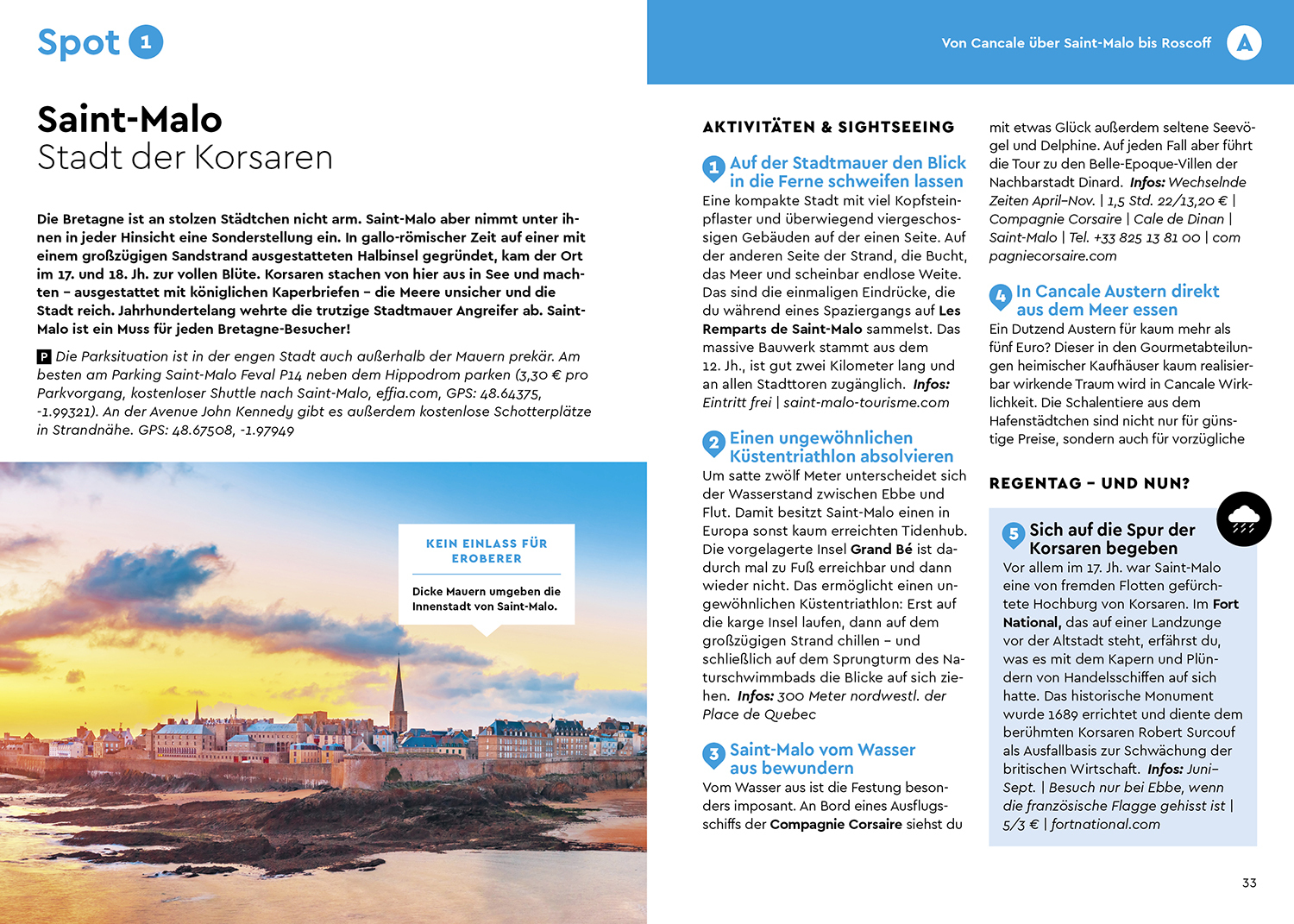 MARCO POLO Camper Guide Bretagne &amp; Normandie