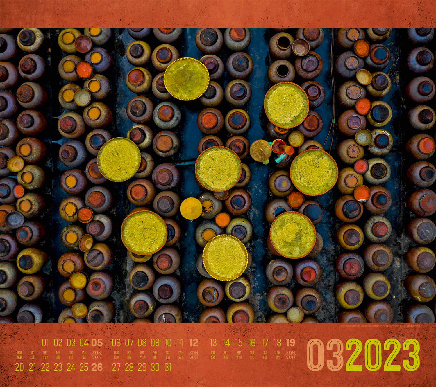 World of Food - Kulinarische Weltreise Kalender 2023