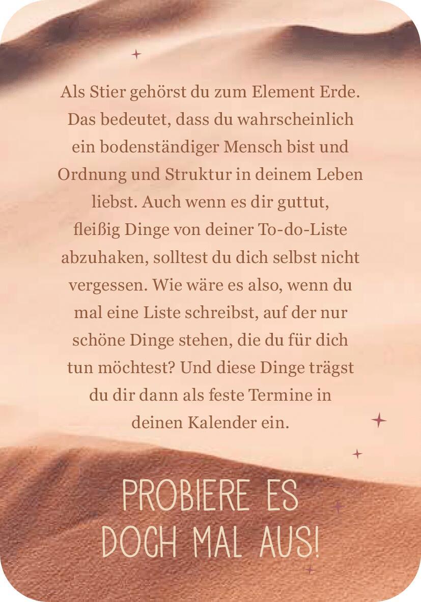 Achtsamkeit für den Stier
