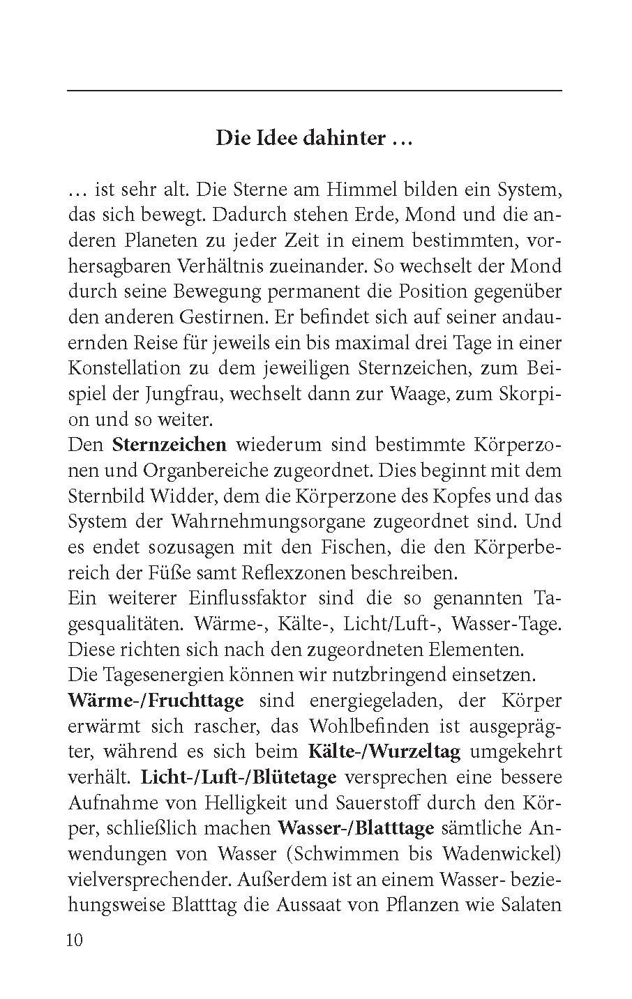 Mondkalender 2023 Tag für Tag